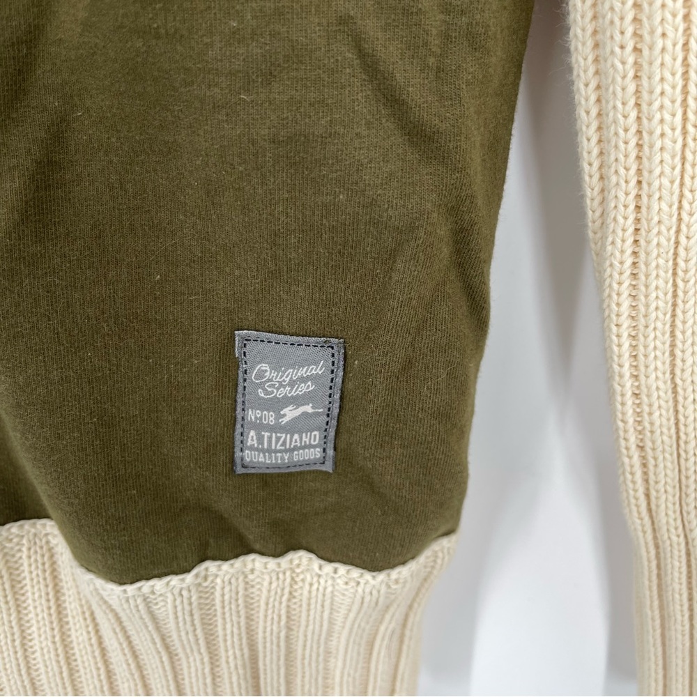 A. Tiziano Men's Color Block Sweater - Picture 7 of 13